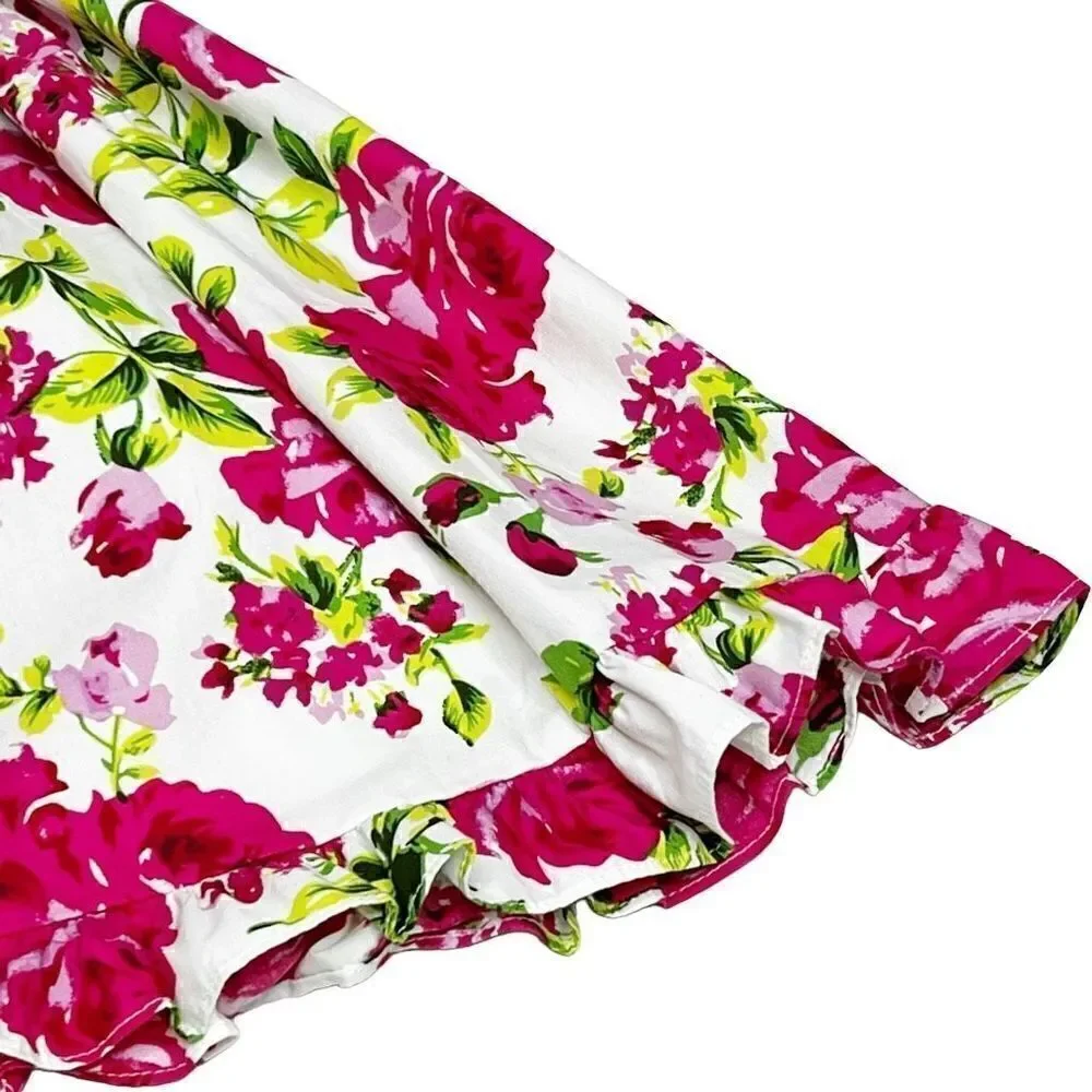 Sophie Rose hot pink floral dress size 6